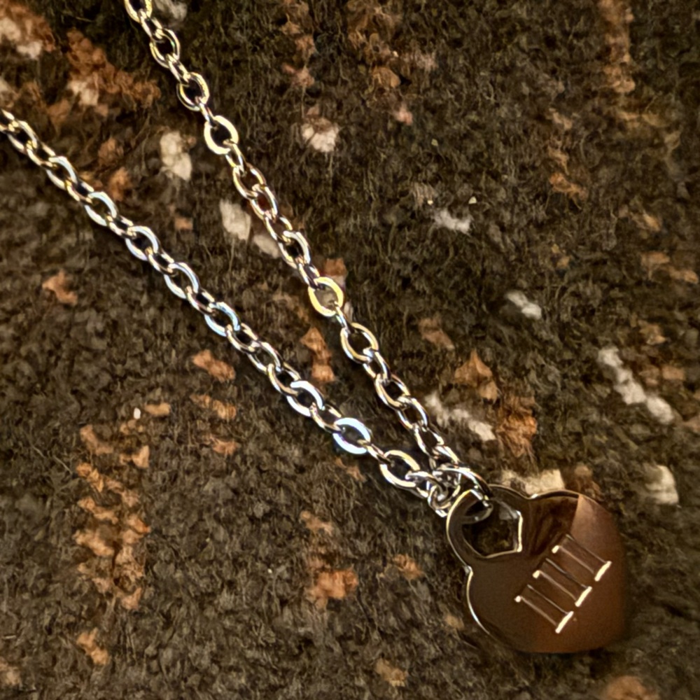 111 silver necklace